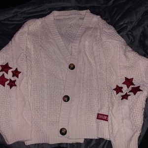 taylor swift red cardigan